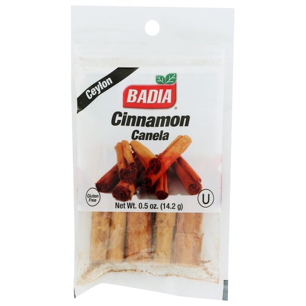 Badia Cinnamon Sticks, 0.5-ounce bags (Pack of 12)
