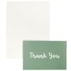 Best Paper Greetings 48 Pack Thank You Cards with Envelopes Bulk for Weddings, Baby Showers, Business, Graduation - 6 Floral Designs (Pink & Sage Green, 4x6 In)