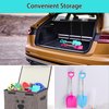 Beach Shovel,4Pcs 15In Stainless Steel Sand Shovels with Plastic Spade and Handle Scoop Durable Sandbox Toys Set Outdoor Digging Gardening Tools Kit Summer Garden Snow Backyard Lightweight Accessories