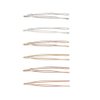 scunci bobby pins, Silver, Gold, and Bronze Colors, 6 pcs (2 packs, 12 total pcs), 33453