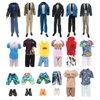 16 PCS Doll Clothes and Accessories 1 Jacket Set 1 Suit 2 Short Tops and Pants 2 Swimming Pants 4 Pair of Shoes in Random for 12 Inch Boy Dolls Birthday for Kids