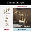 DELTA FAUCET 79446-CZ Linden Wall Mounted Towel Ring in Champagne Bronze