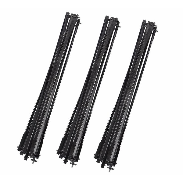 FOXBC 5 Inch Scroll Saw Blade Pin End, (10/15/18 TPI - 36 Pack)