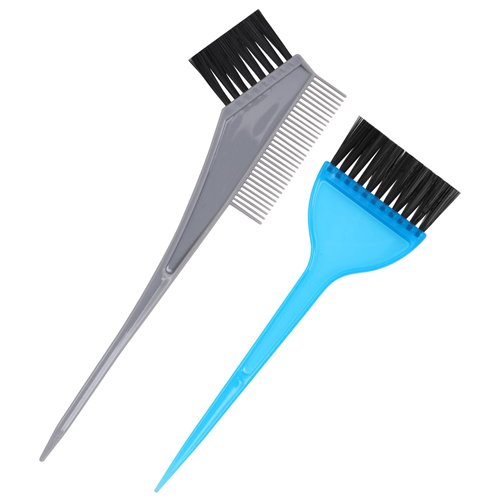 Acooruiteng Hair Dye Brush Professional Hair Color Brush Soft Dye Brush Reusable Hair Coloring Brush Durable Hair Color Brushes for Students Women Salon Use Home DIY Dyeing(2 Pcs)