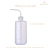 BEADNOVA Irrigation Bottle 500ml 17oz Indoor Plant Watering Can Water Squirt Bottle Plastic Rinse Bottle for Eyelash Extensions Eye Wash Tattoo Lab (3pcs)