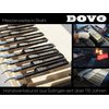 DOVO Carbon Ebony Shave Ready Swedish Steel Straight Razor