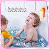 Relaxgiant 24 Pcs Cow Ducks Mini Cow Rubber Ducks Bulk Cow Print Duck for Birthday Party Favors Baby Shower Kids Boys Girls Bathtub Swimming Pool Pond Car Party Decorations (Pink Girl)