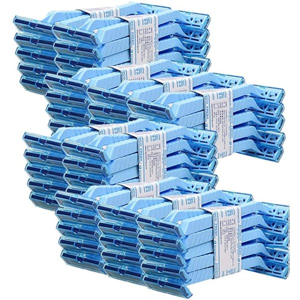 Fresh Stainless Steel Twin Blades Disposable Razors Bulk Pack 100EA Shavers for All