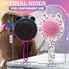 2Pcs Detangling Hair Brush for Thick Hair - Wet Brush Detangling Brush Cat Detangler Hair Brush for Curly Hair Brush Women - Mothers Day Gifts Mini Hair Brush