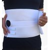 Alpha Medical Stoma Support Ostomy Hernia Belt for Colostomy Bag Abdominal Binder with Stoma Opening. L0625 (Medium Length ; 6" High)