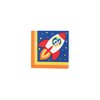 Space Party Napkins, 24 ct | Outer Space Party Napkins | Galaxy Party | Kids Space Themed Party Tableware | Rocket Ship Napkins