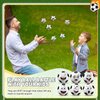 Arrowbash 12 Pcs Mini Face Stress Balls for Boys Girls Sport Stress Balls Funny Face Squeeze Balls Foam Balls for Stress and Anxiety Relief Balls for Party Favors Birthday Gift Decoration (Soccer)