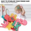 Hair Stickers, 10/15 pcs Hair Patch Girls Hair Pad Hair holder Grips Women Girls Ladies Hair Bang Patch Clip Barrettes Hair Fringe Stickers Decoration Hair Pads Hair Styling Clips(10 pack)