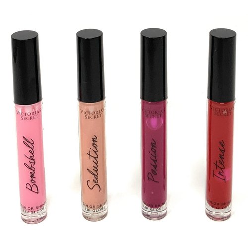 Victoria's Secret Bombshell Color Shine 4-piece Lip Gloss Set