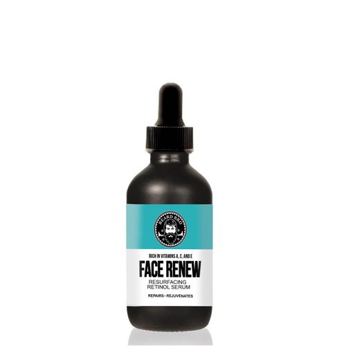 Beard Bro Skin Renewal Oil for Men – Face & Beard Hydration Serum with Retinol, Hyaluronic Acid, Vitamin E & Rosehip Oil – Anti-Aging, Brightening, Non-Greasy Moisturizer (2 oz)