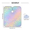 Waterproof Barber Cape - Rainbow Leopard Print Cheetah Haircut Bib for Men, Unisex Hair Cutting Cape(8rp1a)