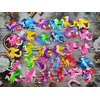 50 Packs Bulk Dragon Raptor Backpack Mini Pop Rainbow Keychain fidgets Bubble for Kids Children Classroom summer Students from Teacher,Birthday party favors