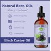 Natural Born Oils Black Raspberry Seed Oil, 16oz, Organic, Cold-Pressed, High in Ellagic Acid, Skin Moisturizer, Hair Health