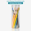 Ancwzoz Toothbrushes 10 Packs Soft Travel Toothbrush Bulk for Adults