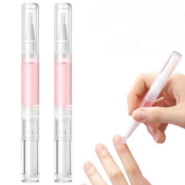 ptoso Radiant Nail Growth Oil, Nail Strengthener, Cuticle Oil for Nails, Moisturize Strengthen Nail Care Oil, Finger Edge Manicure Nourishing Pen, Anti-hangbnail removal, Nail Skin Edge Care (Rose)