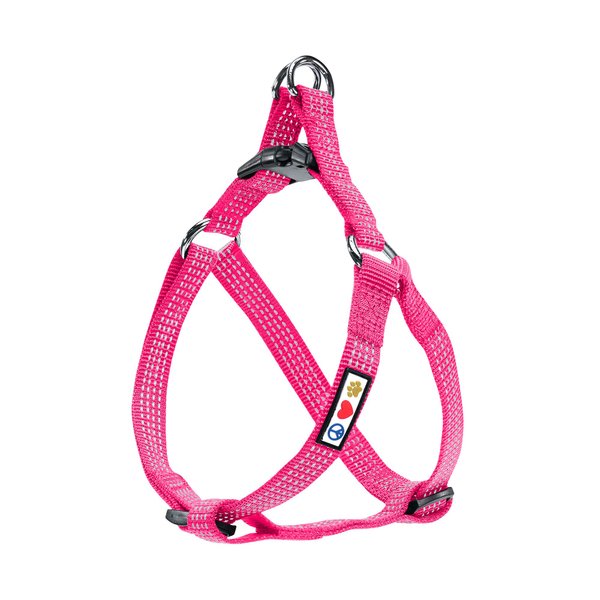 Pawtitas Dog Harness Medium Sized Dog Pink Dog Harness Step in from a Senior Dog to a Puppy Harness Adjustable Reflective Dog Harness S Reflective Dog Vest