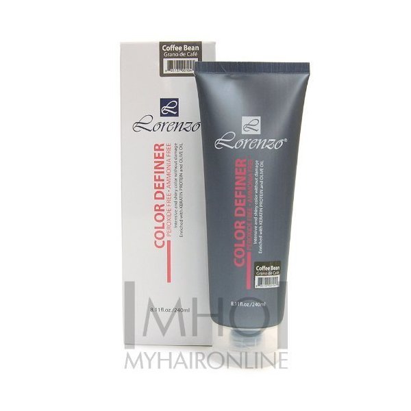 Lorenzo Color Definer Hair Color (Coffee Bean- Grano de Cafe) 240ml