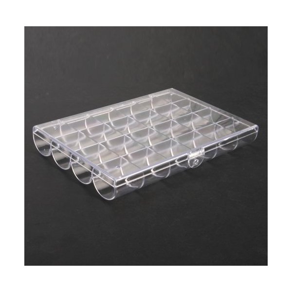 24 cell Nail Art Tips Rhinestone Empty Storage Box Case