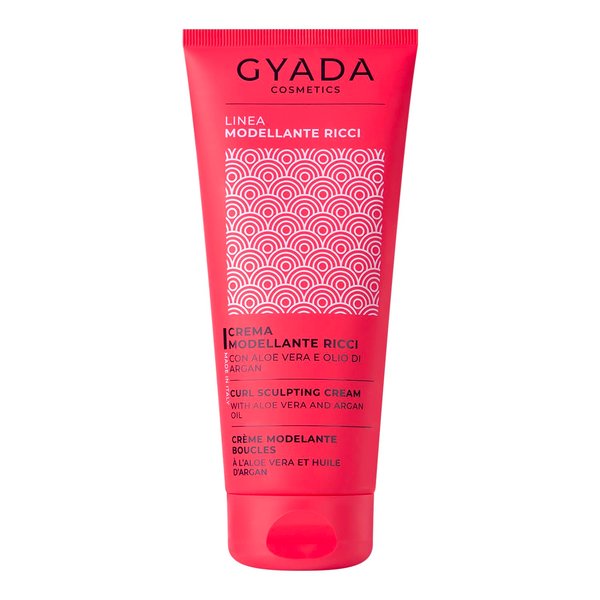 GYADA Curl Defining Cream - Styling Leave In Product for Curly And Wavy Hair with Frizz Control & Moroccan Argan Oil - Vegan & Green Formula - Cruelty Free - 6.76 fl oz