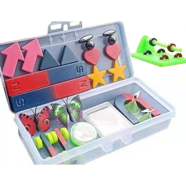 Labs Junior Physics Science Magnet Kit for Education Experiment Tool Magnets Toys Set for Kids School Classroom