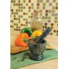 Fox Run Marble Mortar and Pestle, Green , 3"