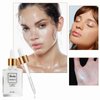 Hydrating Shimmer Body Oil, Pearl White Liquid Luminizer Body Glitter Long Lasting, Body Highlighter Shimmer Makeup, Face Body Glow Shimmer for Women, Non-Sticky Shine Glitter Liquid