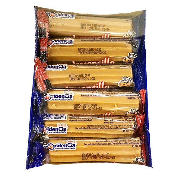 jamoncillo soft carmel milk candy dulce de leche 12 PC 14.8oz / 42og