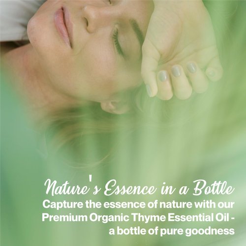 uh*Roh*Muh Premium Organic Thyme Red Essential Oil - Ct. Thymol | Pure and USDA Certified Essential Oil | Home Essential Diffuser Oil for Aromatherapy, Skincare and Culinary Use - Sourced from Spain