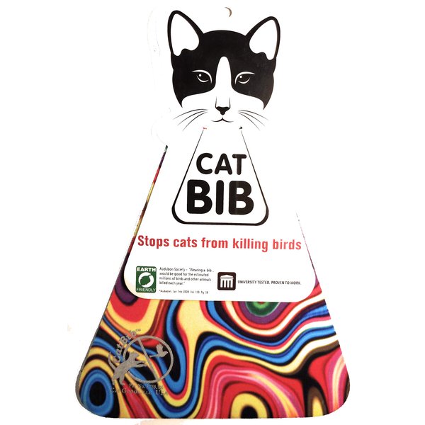 CatBib - Saves Birds, Protects Cats (Small, Rainbow)