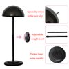 Wig Stand Adjustable Height Black Plastic Wig Head Stand Portable Wig Holder Stands Non-Slip Wig Head Holders Sturdy for Multiple Wigs and Hats Styling Drying Display