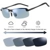 Blue Light Blocking Computer Glasses Photochromic Polarized UV Protection Safety Sunglasses for Men and Women Day and Night Spring Hinge Sports Driving Eyewear Anti Glare Eyestrain Eyeglasses