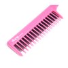 Diane dual teeth teasing comb, 8-inch, pink, DBC033