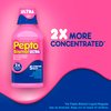 Pepto Bismol Liquid Ultra for Nausea, Heartburn, Indigestion, Upset Stomach, and Diarrhea - 5 Symptom Fast Relief, Original Flavor 12 oz