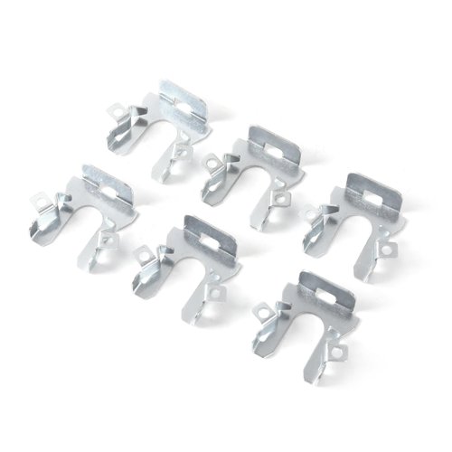 (6-Pack) TonGass Exact Replacement Pivot Headlight Retaining Clips Compatible with Ford F-150 F-250 F-350 Bronco 1992-1996, Lincoln and Mercury Models - Headlight Component