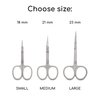 Professional Cuticle Scissors Maluk Medium