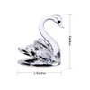 H&D HYALINE & DORA Sparkle Crystal Swan Figurine Collection Paperweight Table Centerpiece Ornament