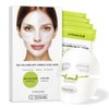 ZMbeauty Collagen Face Mask, Bio-Collagen Mask Overnight for Skin Care, Anti-Wrinkle Facial Sheet Mask with 9 Peptides for Elasticity & Moisturizing, Collagen Night Wrapping Mask, 4 Pcs