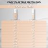 L’Oréal Paris True Match Super-Blendable Foundation, Medium Coverage Liquid Foundation Makeup, C1, Light, 1 Fl Oz