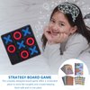 2 Boxes Toe Game Board Game Strategy Board Game Family Games Night Classic Board Games Tactile Puzzle