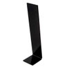 lasenersm 4 Pieces Acrylic Hair Clip Display Stand L-Shaped Hairpin Display Holder Barrette Display Stand Holder Hair Clip Organizer Stand Holder, Black