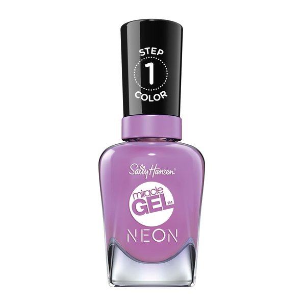 Sally Hansen Miracle Gel Nail Polish, Shade Violet Voltage #054