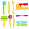 Kare & Kind Set of 10 pcs Smart Dough Tools Kit with Extruder Machine/Dough Tools (Extruder + Dough Tools)