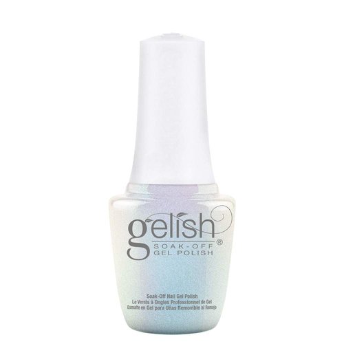 Gelish MINI Izzy Wizzy, Let's Get Busy Soak-Off Gel Polish, Holographic Gel Nail Polish, Holographic Nail Colors, 0.3 oz