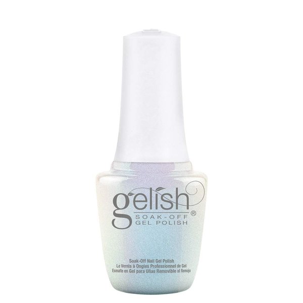 Gelish MINI Izzy Wizzy, Let's Get Busy Soak-Off Gel Polish, Holographic Gel Nail Polish, Holographic Nail Colors, 0.3 oz