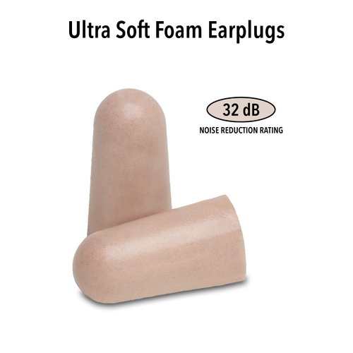 Mack's Ultra Soft Foam Earplugs, 12 Pair - 32dB Highest NRR, Comfortable Ear Plugs for Sleeping, Snoring, Travel, Concerts, Studying, Loud Noise, Work | Made in USA